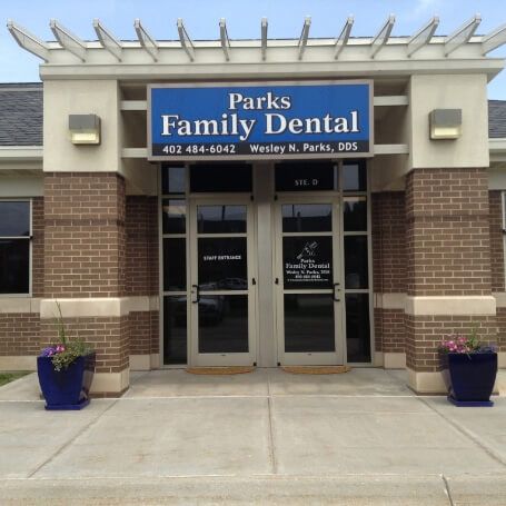 Outside view of Parks Family Dental office in Lincoln Nebraska