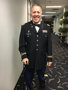 Lincoln Nebraska dentist in military dress uniform