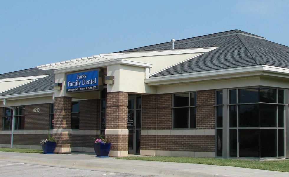 Outside view of Lincoln Nebraska dental office building